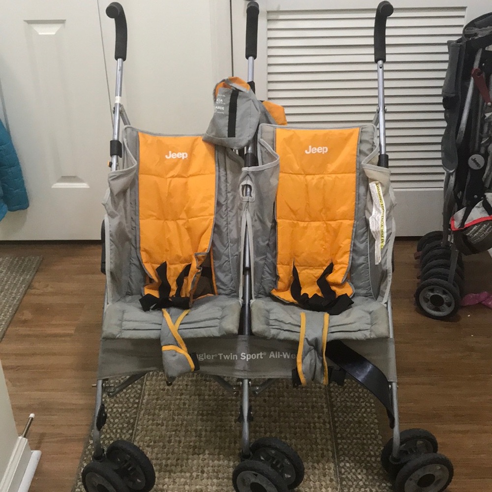 Jeep umbrella double stroller